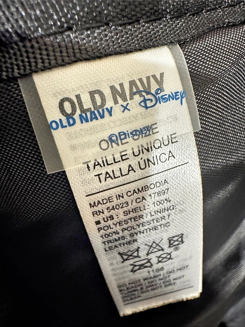Old Navy x Disney Mickey Mouse backpack new with tags unisex utility academia - Picture 2 of 11